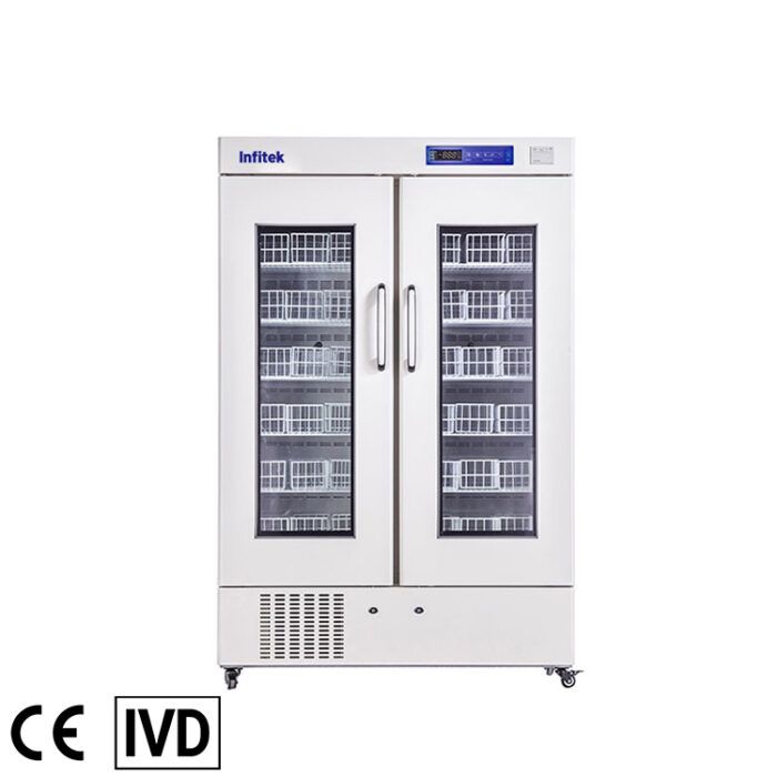 Double-Door Blood Bank Refrigerator, BR4-660