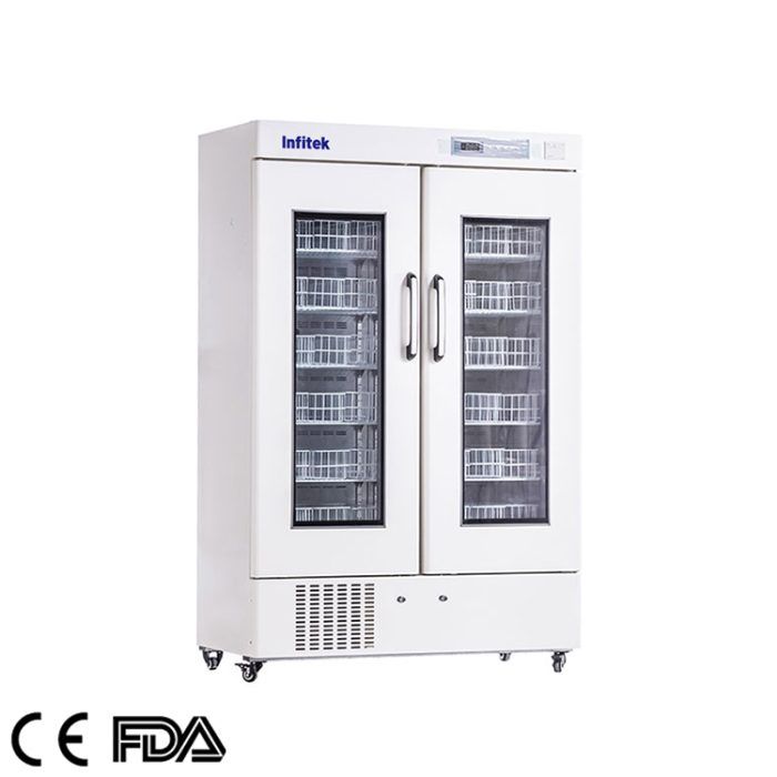 Double-Door Blood Bank Refrigerator, BR4-660, BR4-1000 – Image 2
