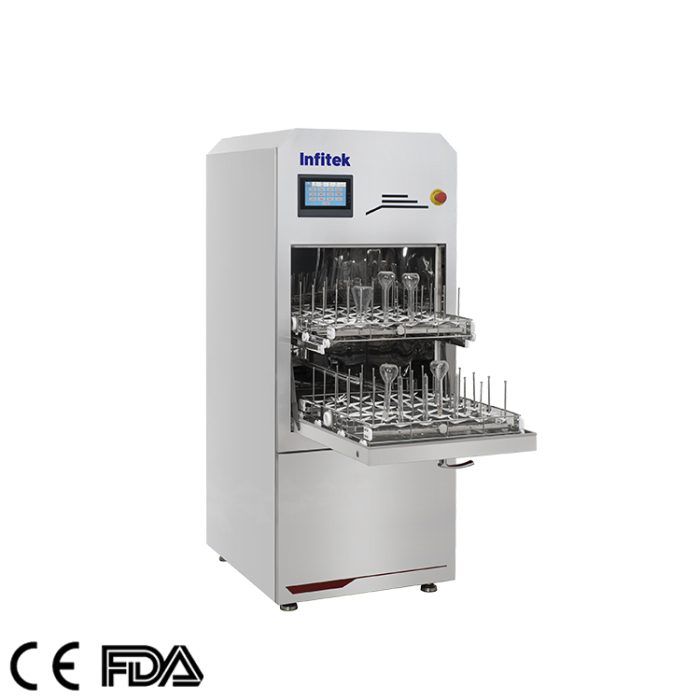 Laveuse et sécheuse automatique pour verres, LWD-220