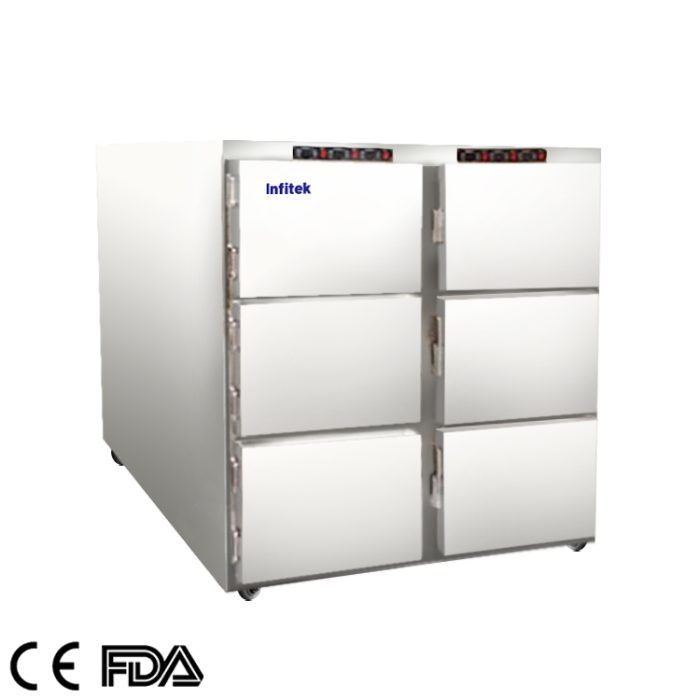 Réfrigérateur à cadavres, MCFR-6000 (6 cadavres)