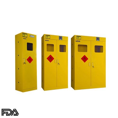 Armoire de stockage pour bouteilles de gaz, série GCSC9