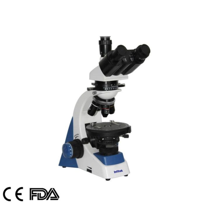 Microscope pétrographique polarisant, trinoculaire, MSC-P1T