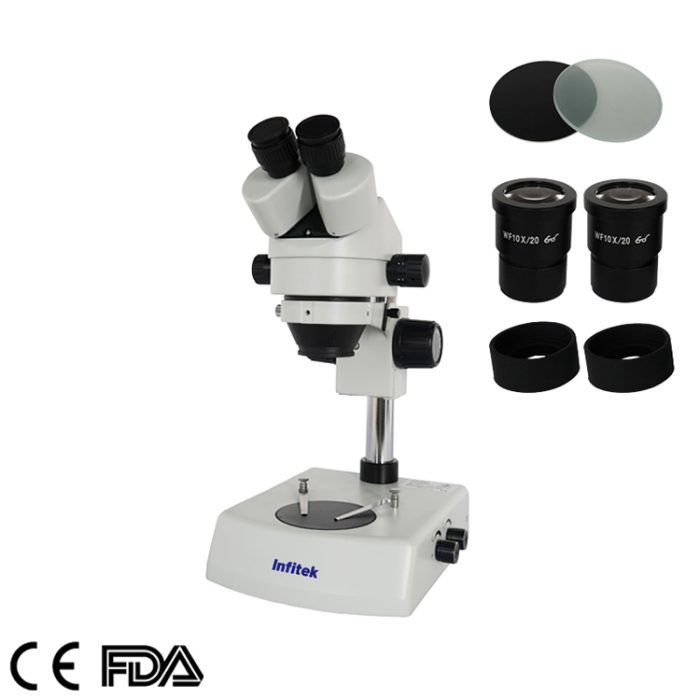 Microscope stéréo (microscope à dissection), MSC-ST45