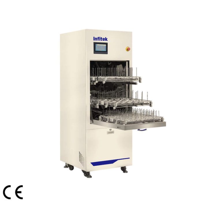Laveuse et sécheuse automatiques pour verres, LWD-320 (2)