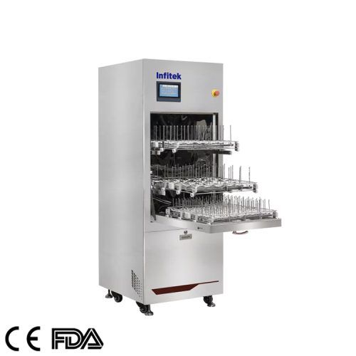 Laveuse et sécheuse automatique pour verres, LWD-320