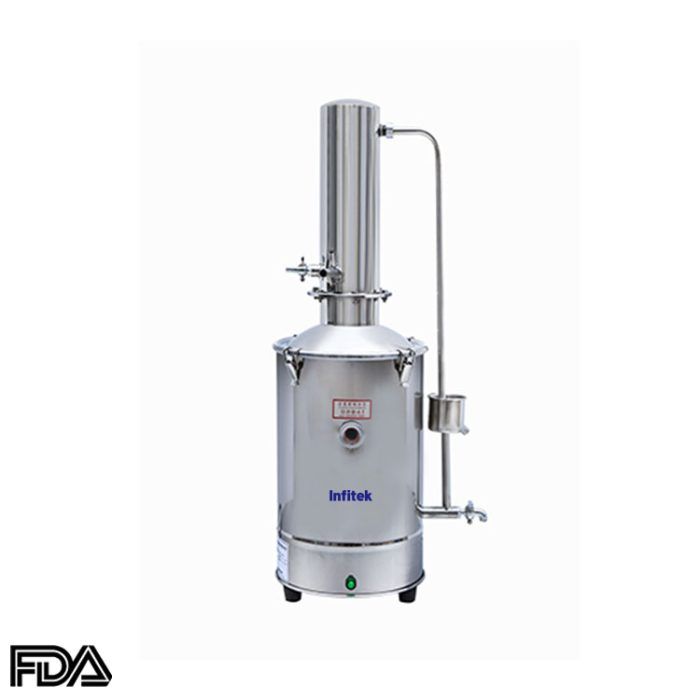 Distillateur d'eau en acier inoxydable, WDST-5E, WDST-10E