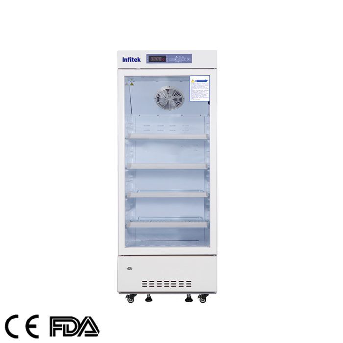 Réfrigérateur de pharmacie à porte unique, PR5-2507