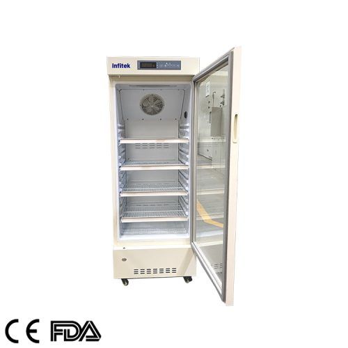 Réfrigérateur de pharmacie à porte simple, PR5-2508