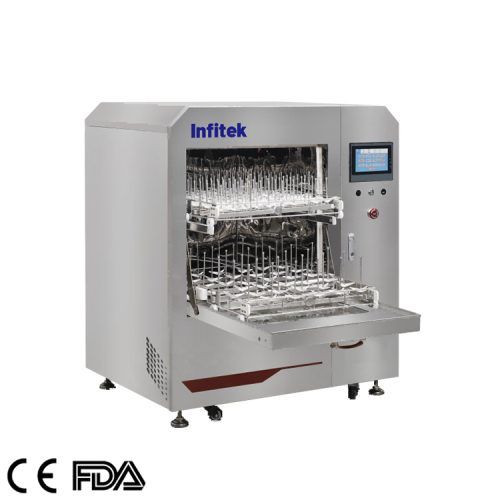 Laveuse et sécheuse automatique de verres, LWD-200