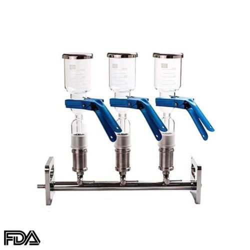 Collecteurs de filtration sous vide, verre, MFA-3GMFA-3PTFE