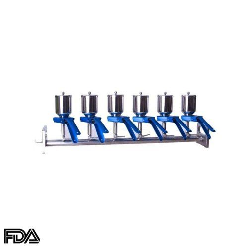 Collecteurs de filtration sous vide, acier inoxydable, MFA-6S