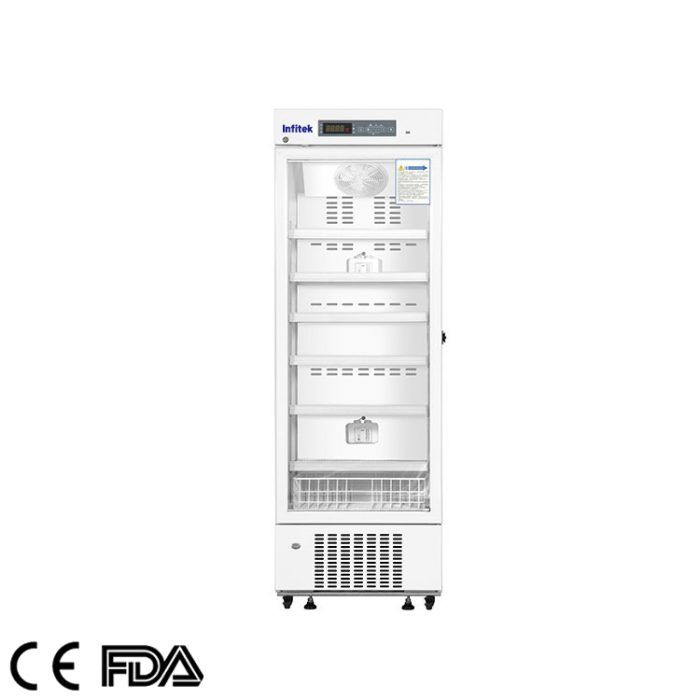 Réfrigérateur de pharmacie à porte unique, PR5-3156