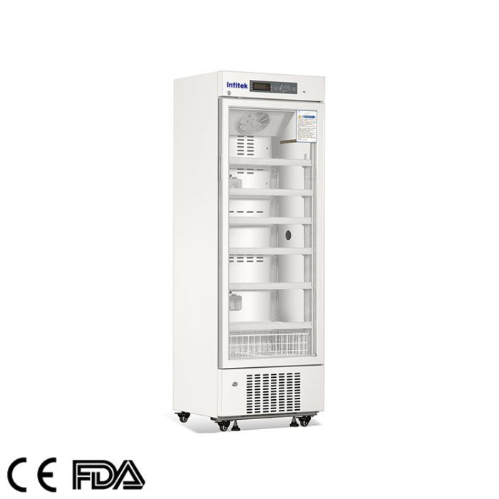 Réfrigérateur de pharmacie à porte unique, PR5-3157