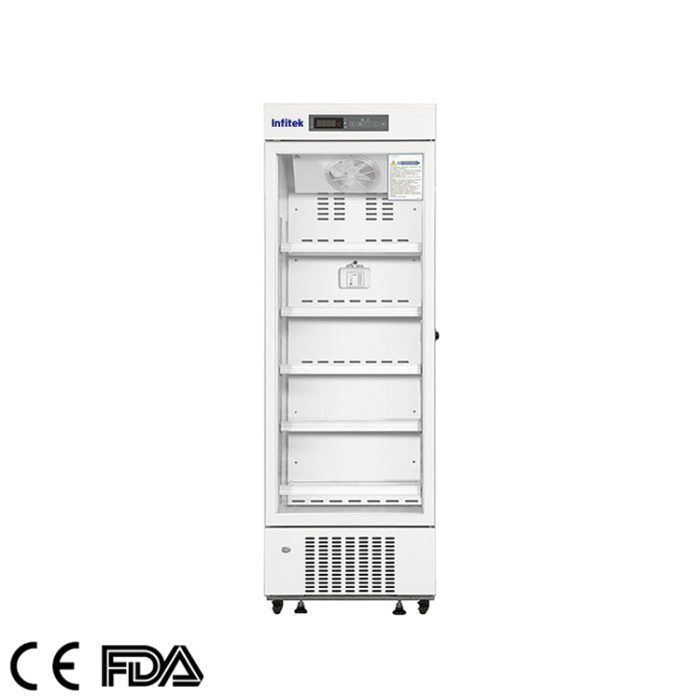 Réfrigérateur de pharmacie à porte unique, PR5-3206