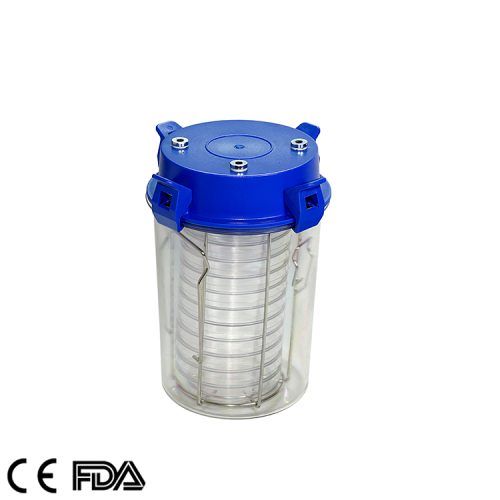 Bocal anaérobie en PVC, ANJ125-210-3