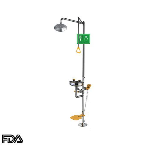 Douche d'urgence antigel et lave-yeux, EEWS-308