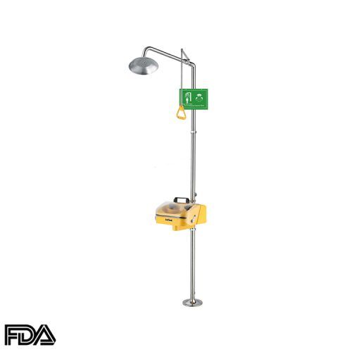 Station combinée de lavage et de douche pour les yeux et le visage, EEWS-313