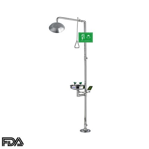 Station combinée de lavage et de douche pour les yeux et le visage, EEWS-305