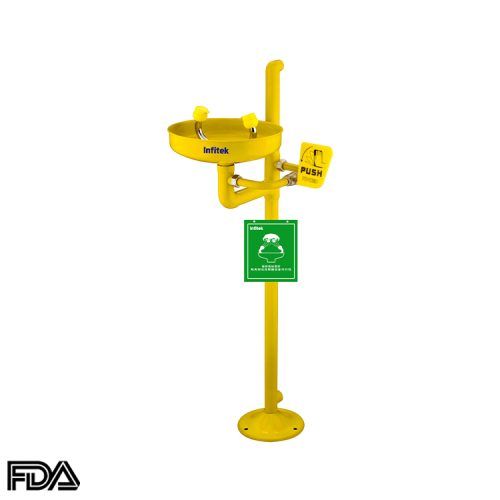 Douche oculaire d'urgence verticale, EEWS-322A