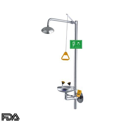 Station combinée de lavage et de douche pour les yeux et le visage, EEWS-320