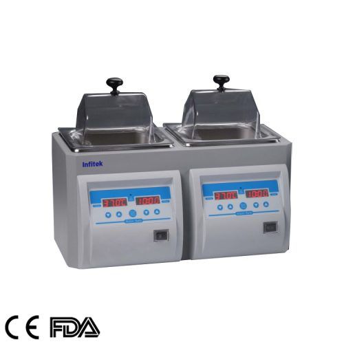 Bain-marie thermostatique à 2 réservoirs, WB-1R2H-4R